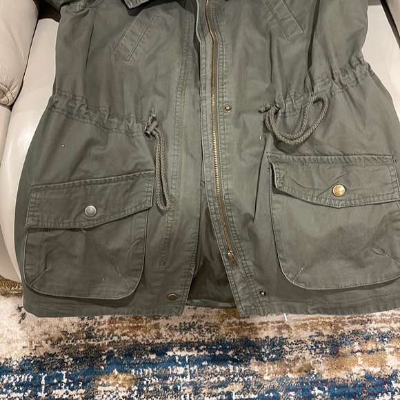 Ambiance Utility jacket in OD Green. Size L - Picture 6 of 10